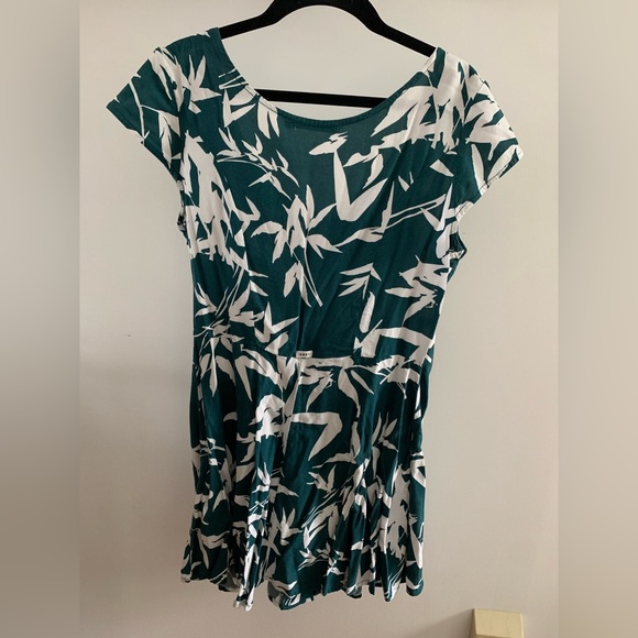 OBEY Worldwide Women's Calico Button Front Mini Dress, size xs - Picture 4 of 6